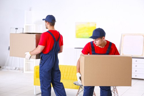 Self storage facility in Lambeth with organized units