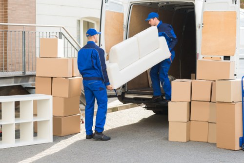 Furniture and household belongings stored for a Lambeth home