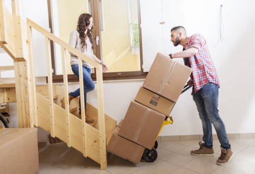 Boxes, furniture, and commercial items kept safely in local storage